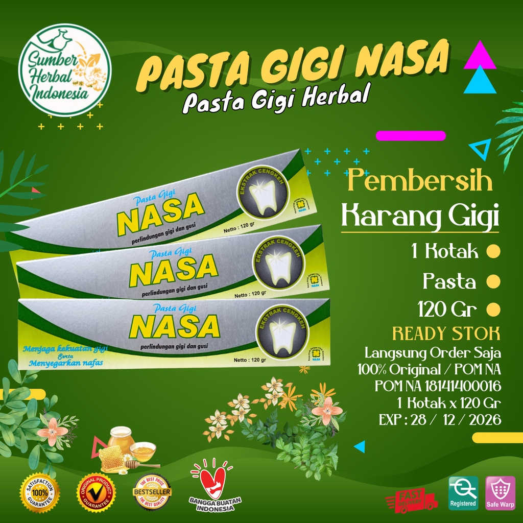 Pasta Gigi Nasa / Pasta Gigi / Odol Nasa