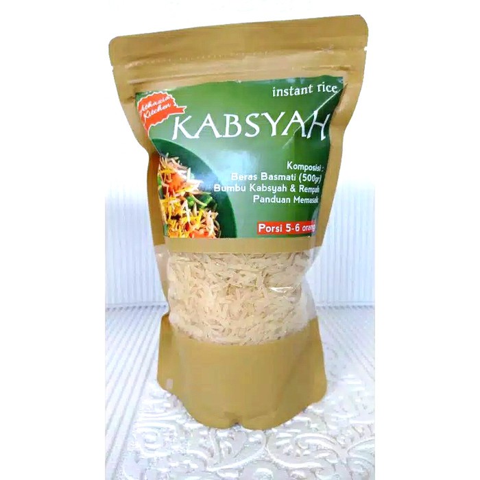 

Produk Terbaik - Beras Basmati (500Gr) + Bumbu Nasi Kebuli/Biryani/Mandhi/Kabsyah/Samin - Samin