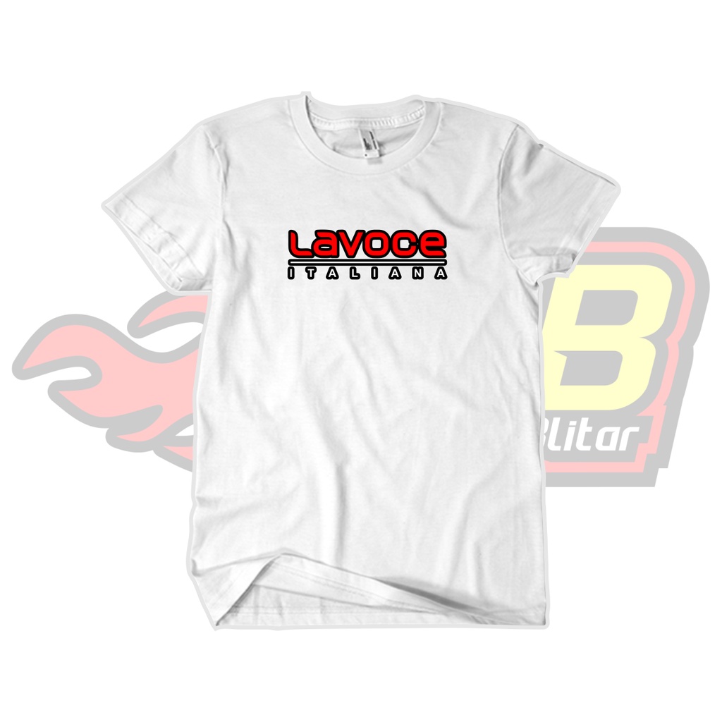 Kaos Lavoce Sound System Distro Katun Combed