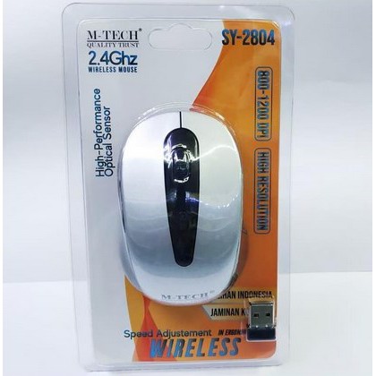 Mouse Wireless Mtech 2804 Mouse Werles Murah FREE Batre