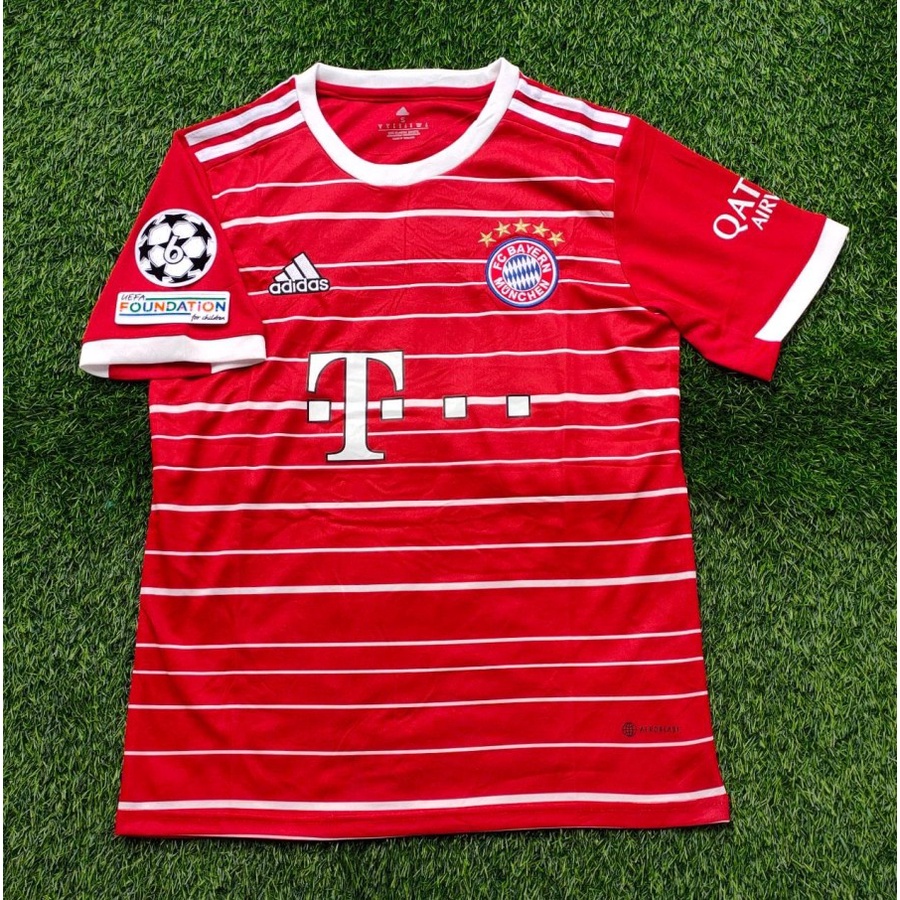 JERSEY BAYERN MUNCHEN 2022 2023 HOME SETELAN MERAH TERBARU PREMIUM QUALITY KUALITAS JAMINAN TERBAIK