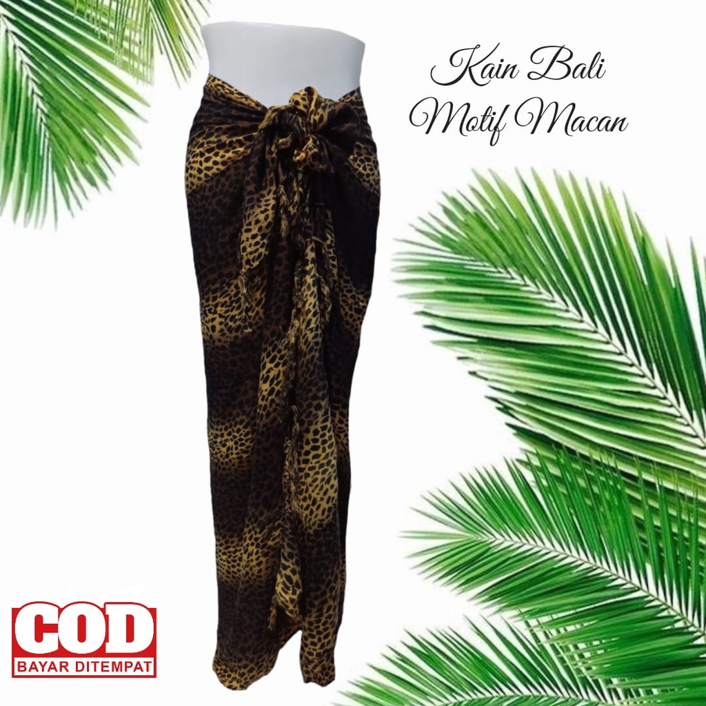 Sarung Pantai&gt;Selendang Bali&gt;Kain Pantai&gt;Motif Macan&gt;sembilanmode