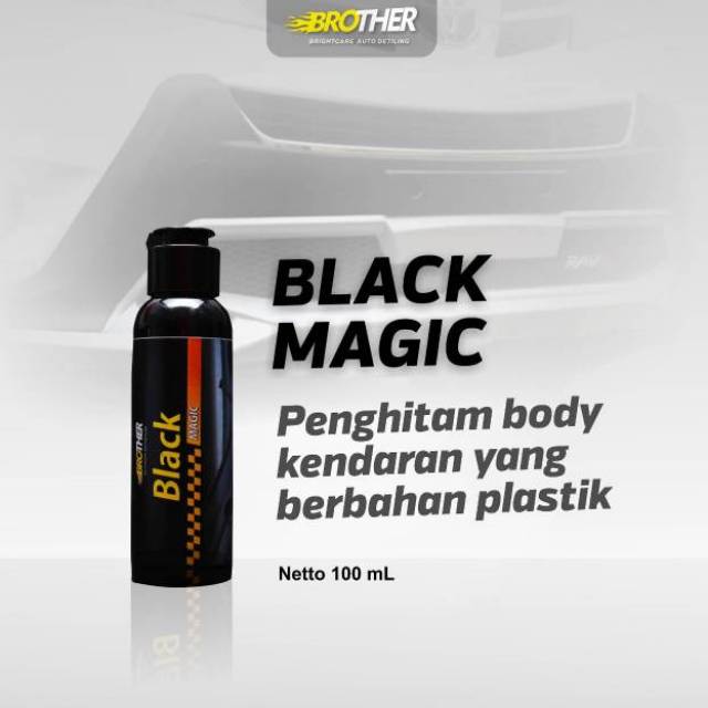 Cairan Semir Penghitam Black Magic Pengkilap Pembersih Ban