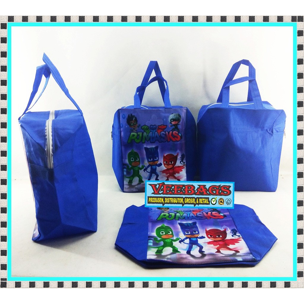 Tas Ultah, Tas Ulang Tahun, Goodie Bag, Perlengkapan Ulang tahun, Tas Ultah Karakter Princes-1