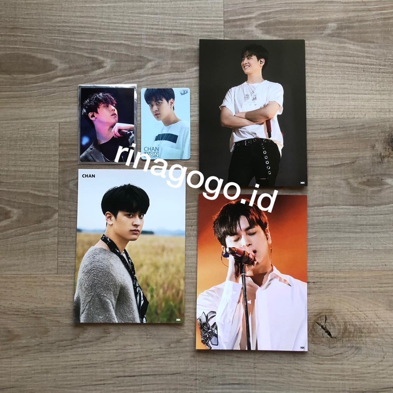 [NEW] iKON CHAN JAPAN GOODS Postcards, Photocard, Yes PC, iKON Album, Chanwoo, Chanu