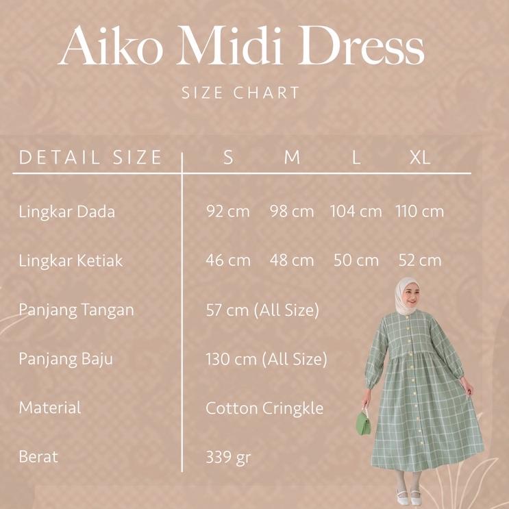 Langsung Beliii.. Kienka - Aiko Midi dress