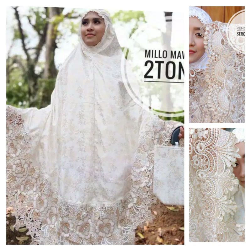 MUKENA Renda Edisi Lebaran