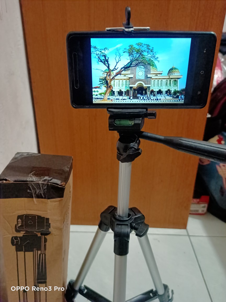 Tripod HP dan Kamera Universal + Free Holder U dan Tas