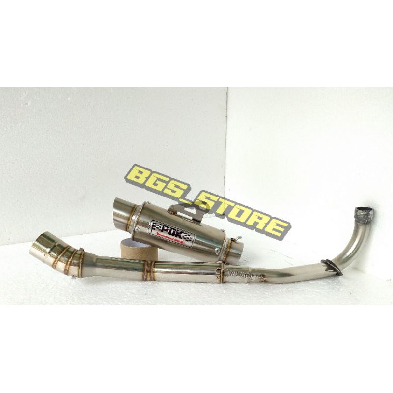 Knalpot PDK buat Supra X 125 . Supra fit . Karisma . Blade . Revo dll