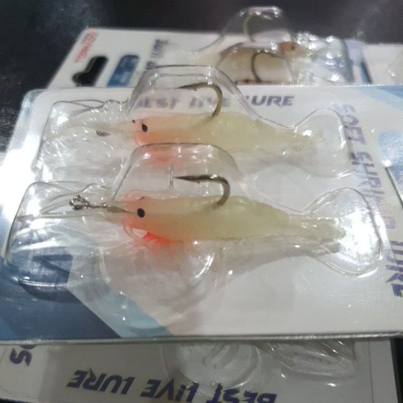 soft shrimp lure 48mm Tornado