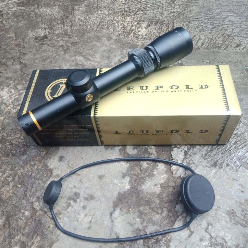 leupold vxIII 1.5-5x20 mildot/riflescope buntung