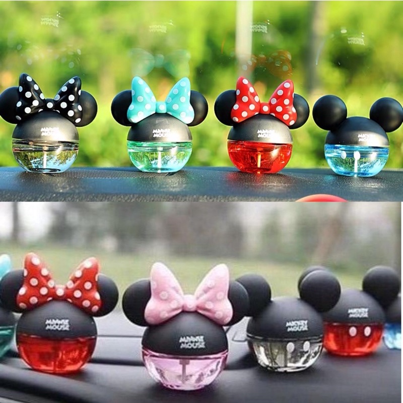 Parfume Pewangi Pengharum Mobil Parfum Pajangan Mickey Minnie Mouse Original 100% Disneyland Limited