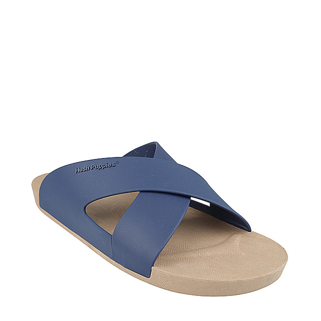 Hush Puppies Sandal Pria Brick Cross Navy