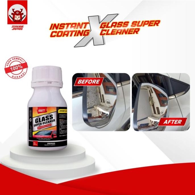 Zerone Japan Pembersih Jamur Kaca Glass Super Cleaner Obat Jamur Mobil