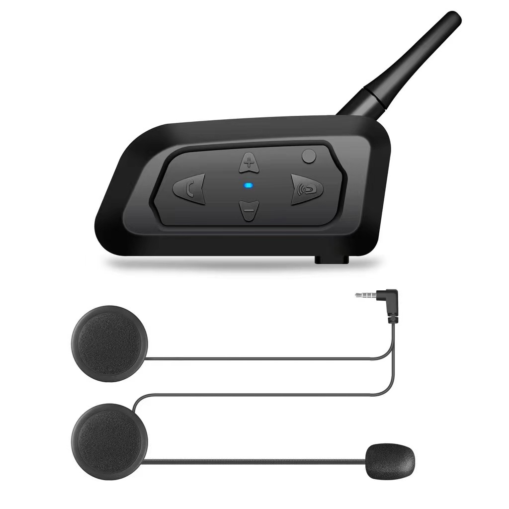 V5 Headset bluetooth helm waterproof MUSIK / FM RADIO / GPS /TELEPONAN-6
