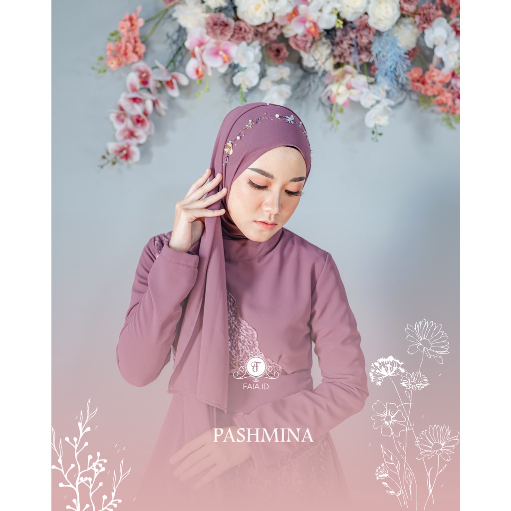 PASHMINA CERUTTY BABYDOLL by @faia.id