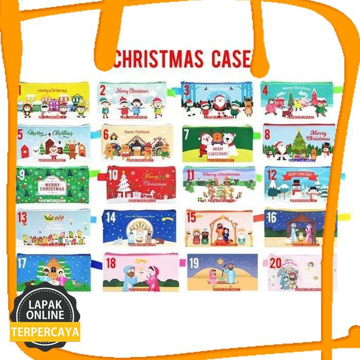 

Terbaru Christmas Case Aneka Karakter Dan Motif Tempat Pensil Suvenir Natal Produk Berkwalitas