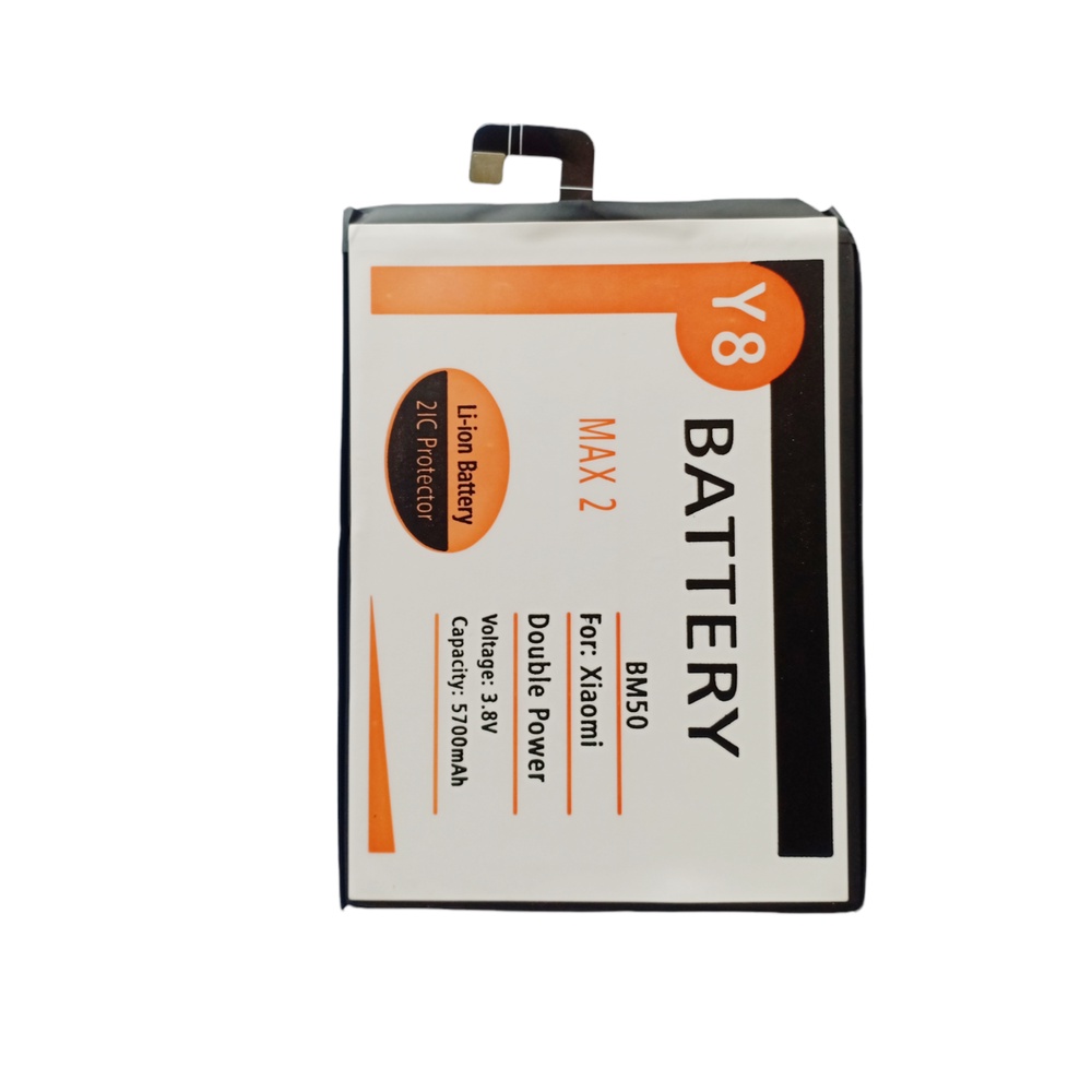 Baterai Y8 Xiaomi Mi Max 2 BM50 - Battery Xiaomi Mi Max 2 Batu Batre