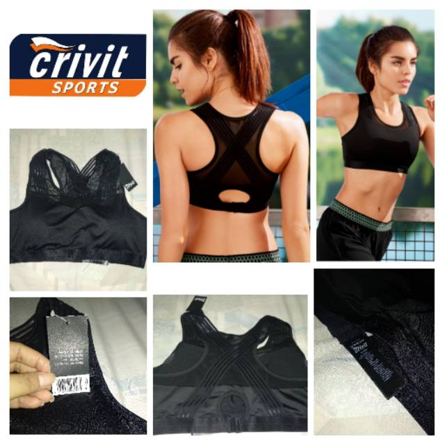 NEW CRIVIT SPORTS BRA ORI 100%