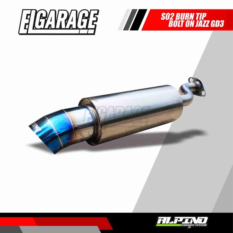 Alpino Muffler Bolt On Jazz GD3