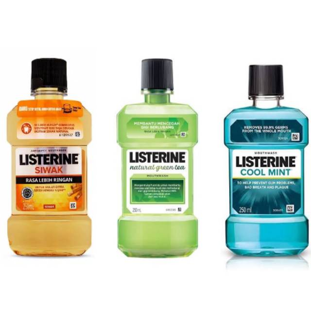 ✨LACIKOSME✨ [250 ML] LISTERINE ANTISEPTIC MOUTHWASH - OBAT KUMUR ANTISEPTICK FRESH