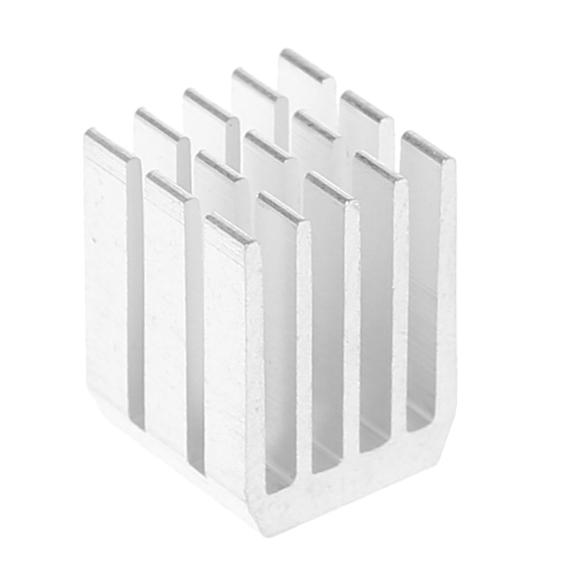 Cre HEATSINK Aluminium Radiator Anodize Heat Sink Chip Elektronik Pendingin Thermal Pads Hitam/Putih 5Pcs/Pack