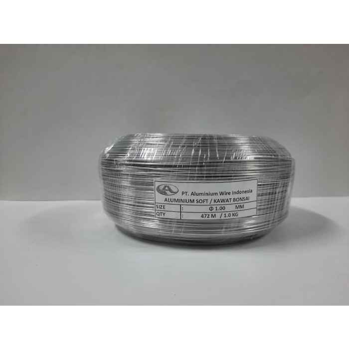 Kawat Bonsai Aluminium Roll 1 KG - 1 mm ~ 6 mm