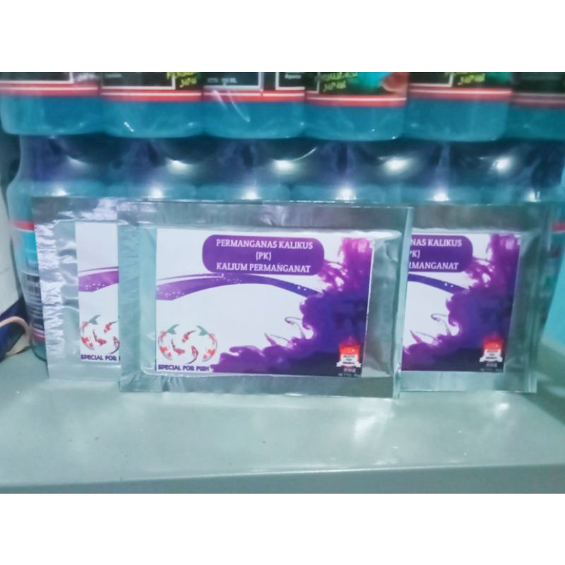 obat ikan pk khusus ikan koi / pk khusus obat ikan koi import / pk obat ikan permanganas kalium impo