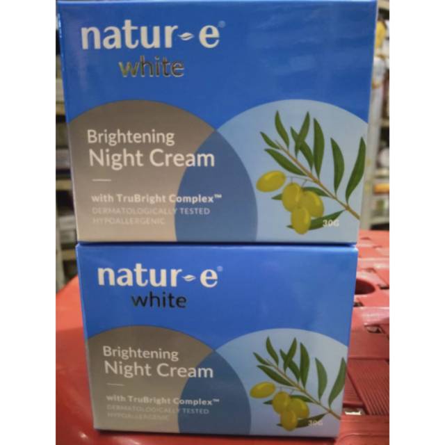 natur e brightening night cream