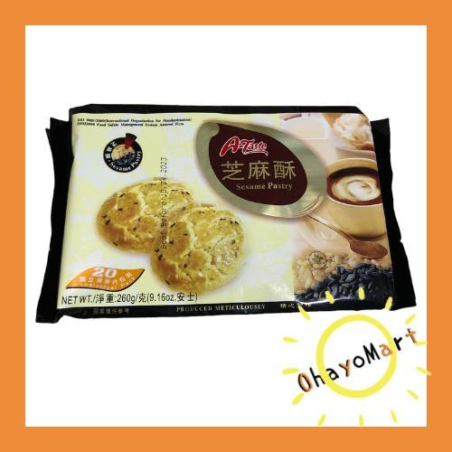 

A-Taste Sesame Pastry / Biskuit Wijen / Ataste Sesame Pastry 260grm