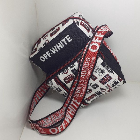 tas slempang tas hangout tas offwhite london tas nongkrong tas distro tas original produck