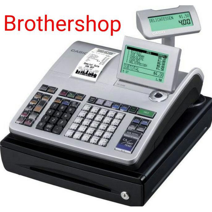 

CASH REGISTER CASIO SE-S400 - CUCI GUDANG LHOOO