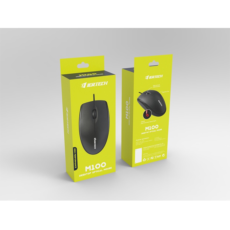 Mouse Wired Kabel Murah M100 Original 3 Button -XOBOX