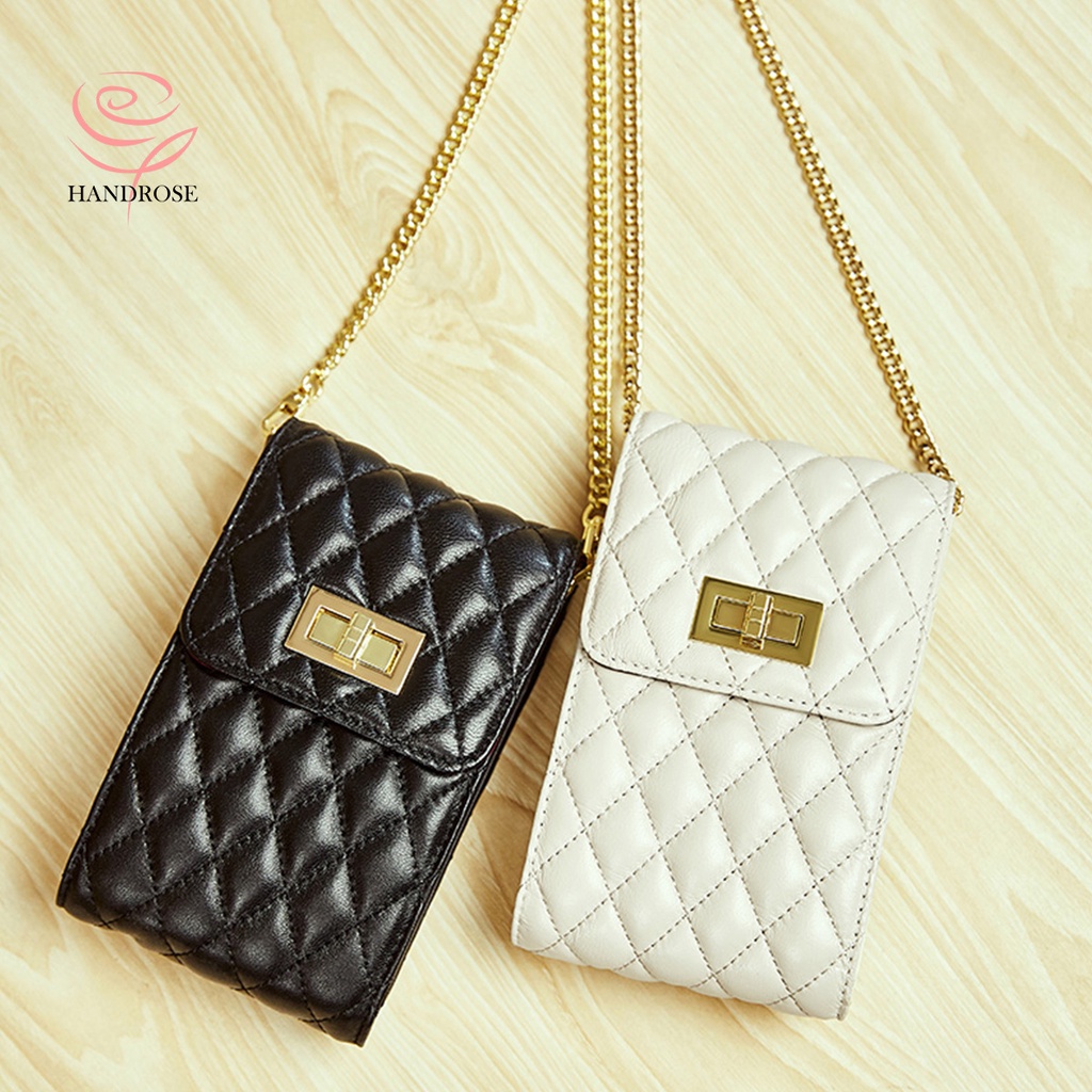 Handrose - Tas Selempang Wanita / Slingbag Rantai / Tas Handphone / Sling Bag Mini Wanita