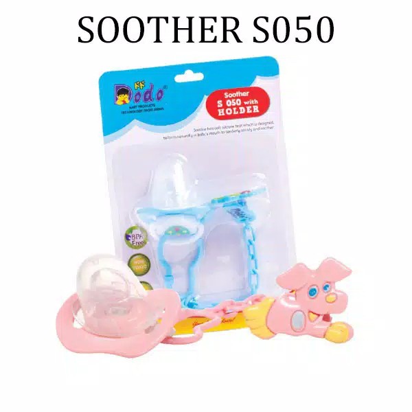 ❣️Rakkistore99❣️Dodo Soother SA1 / SA2/ S050 / 106N (Empeng)-S050 With Holder