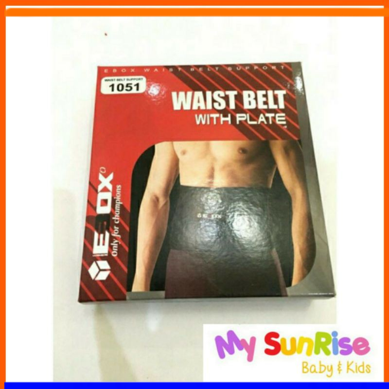 Korset / Waist Belt / Stagen / Deker Perut EBOX 1051 Dengan Plate / Plat