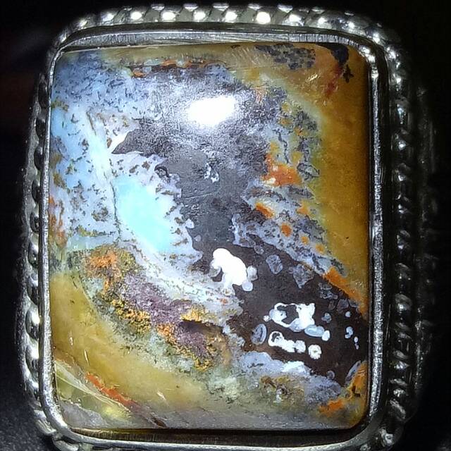 Batu cincin akik panca warna garut