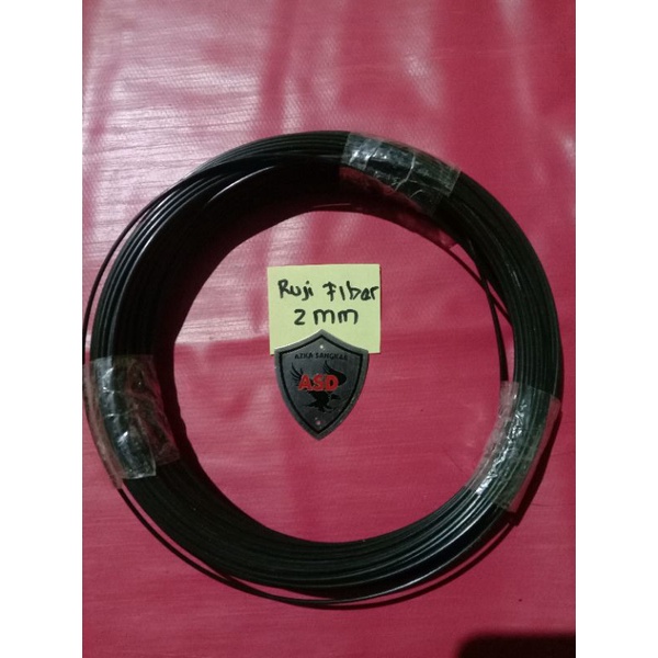 PROMO RUJI FIBER 2MM PANJANG 50METER