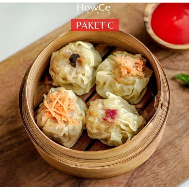 

dimsum paket C - (daging ayam 95%!!) - enak halal tanpa pengawet