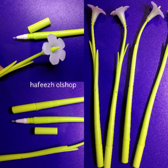 

Pulpen Gel Cantik Bentuk Bunga