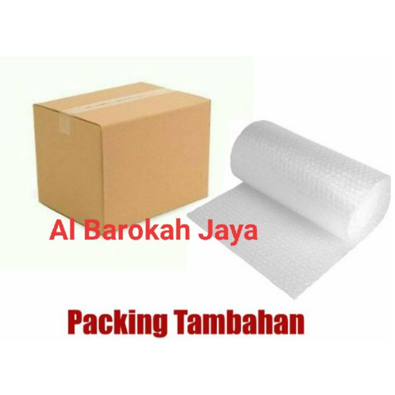 

Bubblewrap untuk tambahan packing barang aman