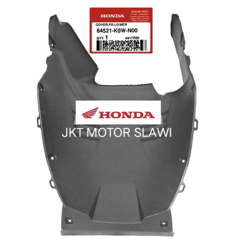 64521 K0W N00 cover fr lower kolong lumpur tadah lumpur paru ADV 150 asli honda