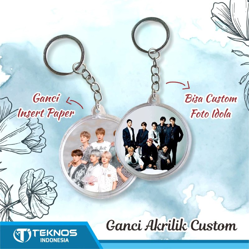 Gantungan Kunci Akrilik