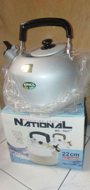 Maspion Teko Bunyi Nasional 22 Aluminium - Silver