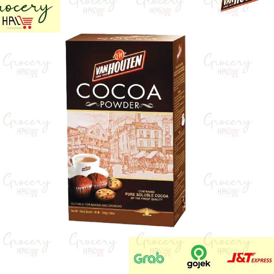

PALING HOT!! KODE-234 READY STOCK !!! VAN HOUTEN COCOA POWDER DARK 180 GR
