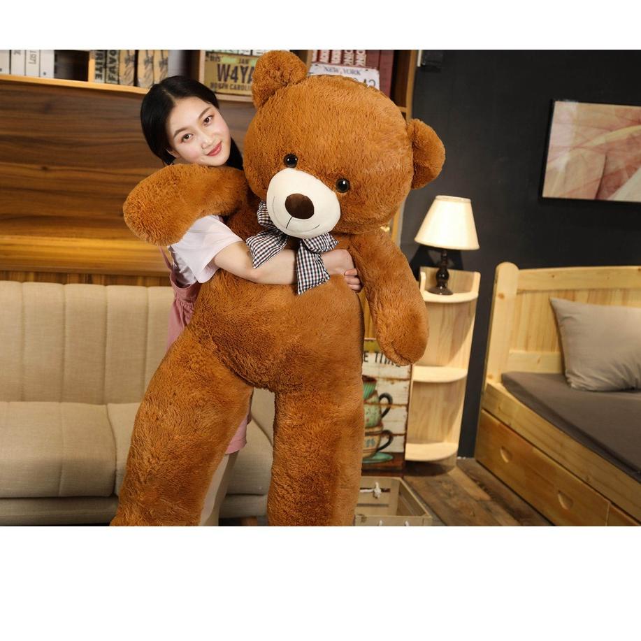 Paling Dicari.. Boneka teddy tedy bear beruang ukuran besar jumbo 1,2m 1,2 m 1,2meter 1,2 meter warn