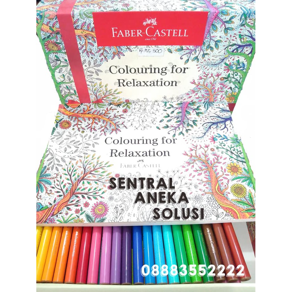 

Faber Castell Conector Pen 60 + Buku Mewarnai Colouring For Relaxation BKIL_1954