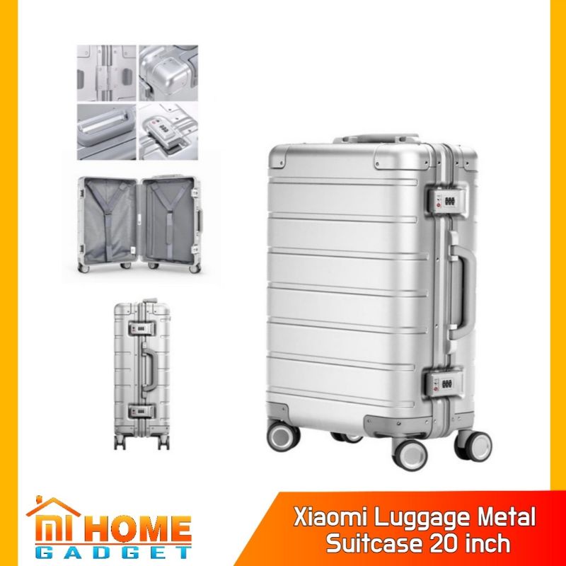 XIAOMI Luggage Metal Suitcase 20 inch - Mi luggage 20 inch Koper Travel