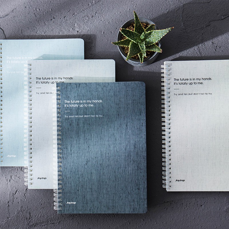 

Minimalism Spiral Ruled Notebook Murah [INSHOP]