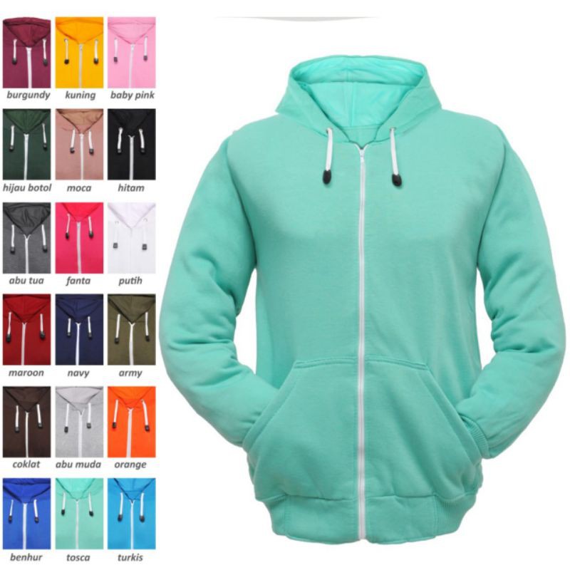 RFL Jaket Royal Hoodie Zipper Polos Pria Wanita Unisex Part 2